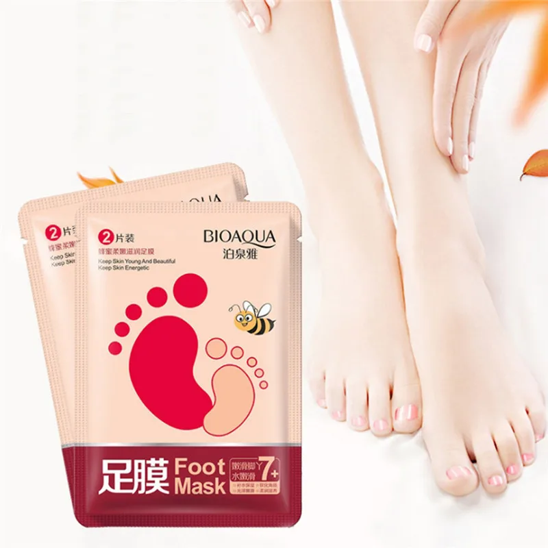 Foot Mask Peeling - 2 pz/busta Maschera Esfoliante per Piedi,