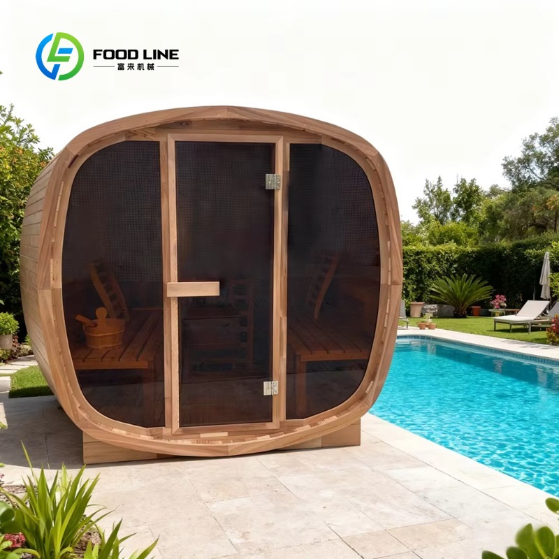 Home Spa Wellness - Cabina Sauna Personalizzabile con Infrarossi Elettrici,