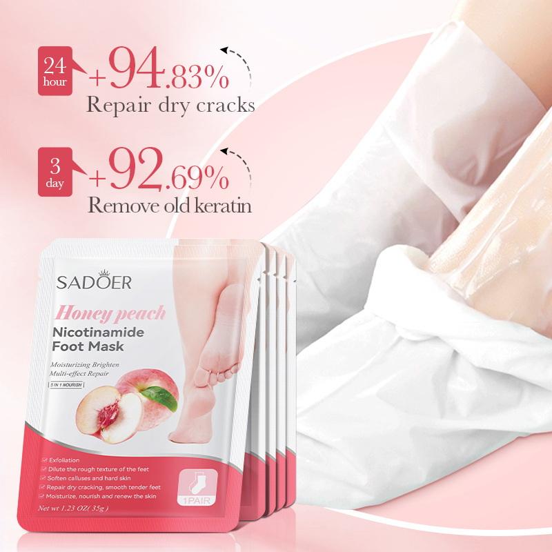 Foot Mask Peeling - 1 paio di maschere per i