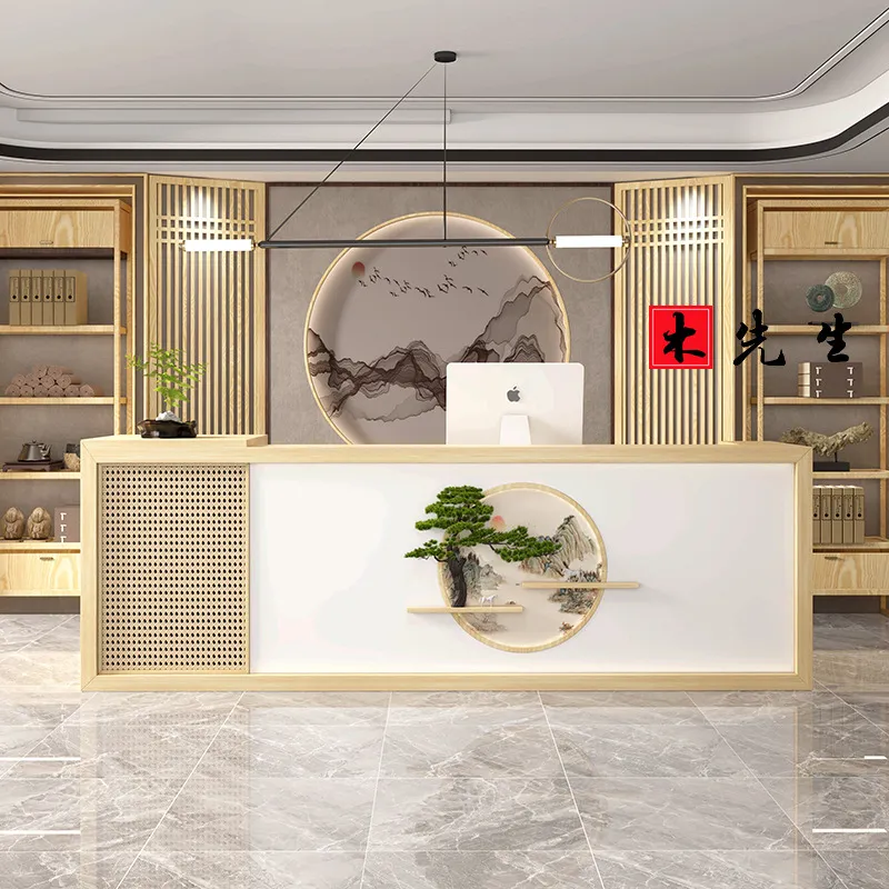 Bancone Reception in Legno Mas - Wellness Spa With Hotel recensione e prezzo