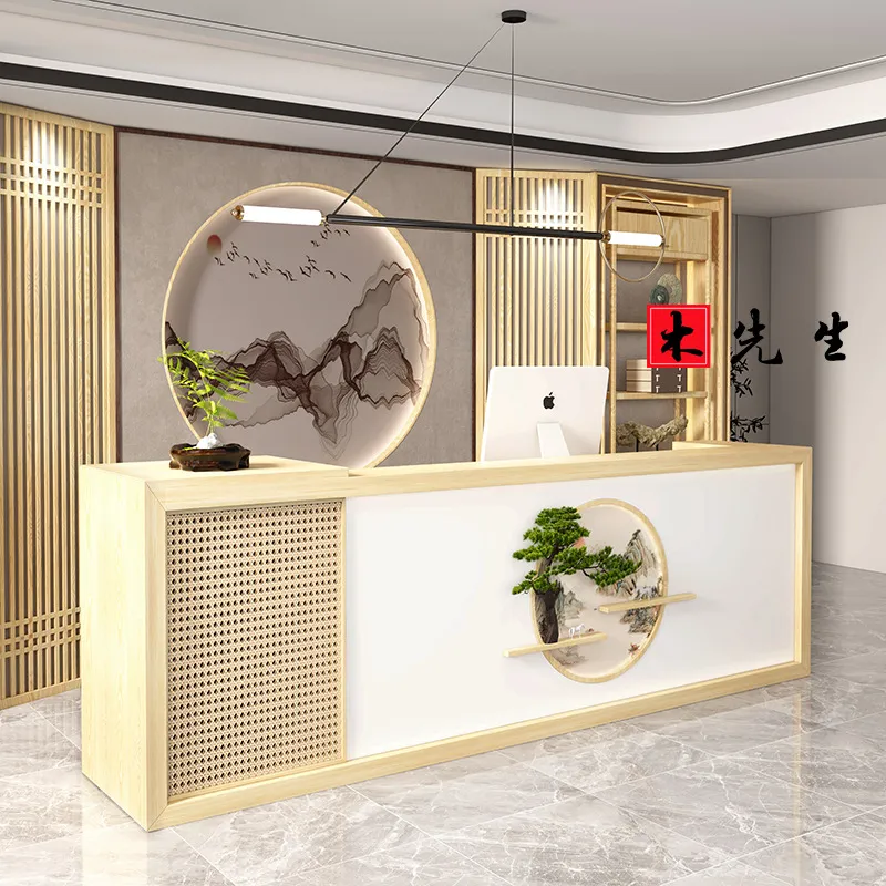 Bancone Reception in Legno Mas - Wellness Spa With Hotel recensione e prezzo